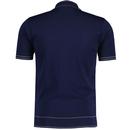 Chris Gabicci Vintage Archive Zip Neck Knit Polo N