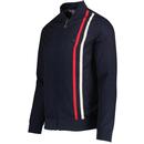 Griffin Gabicci Vintage Race Stripe Bomber Jacket 
