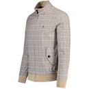 Hadrian Gabicci Vintage Check Harrington Jacket