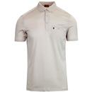 Ladro GABICCI VINTAGE Mod Button Down Polo (Oat)