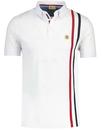 Patrick Gabicci Vintage Racing Stripe Polo Top W