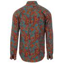 Penfold GABICCI VINTAGE 60s Mod Bold Paisley Shirt