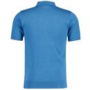 Searle Gabicci Vintage Striped Knit Retro Polo (A)