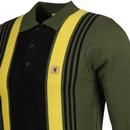 Searle GABICCI VINTAGE Mod Stripe Knitted Polo (O)