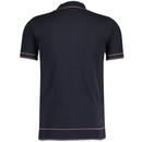 Shaun Gabicci Vintage Mod Textured Knitted Shirt N