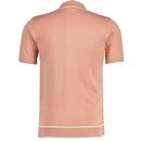 Ted Gabicci Vintage Diamond Check Knitted Polo P