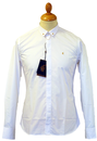Wyman GABICCI VINTAGE Retro Mod Bar Collar Shirt W