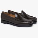Larson Easy BASS WEEJUNS Mod 60's Penny Loafers C