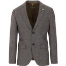 GIBSON LONDON Retro Mod Prince of Wales Suit