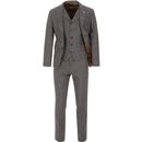 GIBSON LONDON Retro Mod Prince of Wales Suit