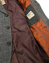 Grouse GIBSON LONDON Mod Herringbone Check Jacket