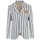 Russell GIBSON LONDON Mod Maritime Stripe Blazer