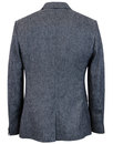 Grouse GIBSON LONDON Mod Denim Linen Blazer Jacket