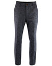 GIBSON LONDON Mod Donegal Flat Front Trousers (D)