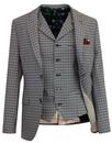 GIBSON LONDON Towergate Retro Mod Gingham Suit