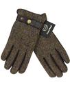 GIBSON LONDON Harris Tweed Herringbone Gloves (B)