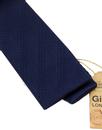 GIBSON LONDON Mod Square End Knitted Stripe Tie N