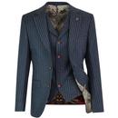 Towergate GIBSON LONDON Mod Pinstripe Suit Jacket
