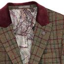 Grouse GIBSON LONDON Retro Blazer & Waistcoat