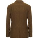 GIBSON LONDON 70s Mod Puppytooth Suit in Old Gold