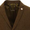 GIBSON LONDON Mod Puppytooth 3 Button Suit Blazer