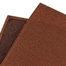 GIBSON LONDON Mod Woven Pocket Square in Rust
