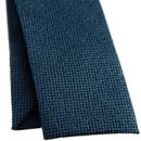 GIBSON LONDON Mod Square End Knitted Tie in Teal