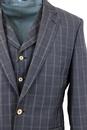 GIBSON LONDON Mod Grid Check 2 or 3 Piece Suit