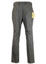 GIBSON LONDON Retro Donegal Flat Front Trousers G