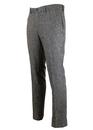 GIBSON LONDON Retro Donegal Flat Front Trousers G