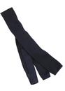 GIBSON LONDON Navy 60s Mod Knitted Square End Tie