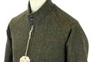 GIBSON LONDON Herringbone Tweed Harrington Jacket