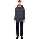 GLOVERALL Made in England Check Back Duffle Coat G