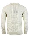 Aran GLOVERALL Made in England Cable Knit Jumper E