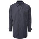 gloverall mens mansell mid lenght car coat navy
