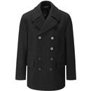 Churchill GLOVERALL Made in England Reefer Peacoat