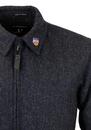 GLOVERALL Made In England Tweed Bomber Jacket