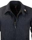GLOVERALL Made In England Tweed Bomber Jacket