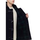 GLOVERALL Mid Length Made in England Duffle Coat N