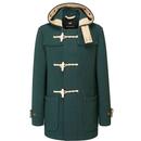 Gloverall Mid Monty Duffle Coat in Pine Green MC3577