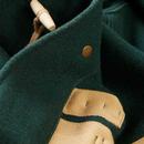 Mid Monty GLOVERALL Mod 60s Duffle Coat Pine Green