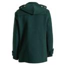 Mid Monty GLOVERALL Mod 60s Duffle Coat Pine Green