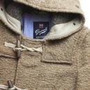 Portland Monty GLOVERALL Textured Wool Duffle Coat