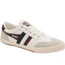 HUMMEL Slimmer Stadil Mono Retro 1970s Canvas Trainers In Brown