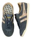 Bullet Mirror GOLA 70s Metallic Suede Trainers (G)