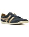 Bullet Mirror GOLA 70s Metallic Suede Trainers (G)
