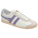 Gola Bullet Pure Trainers in White/Lavender/Ice Blue CLA366WV