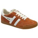 Gola Classics Men's Elan Suede Retro Trainers in Moody Orange CMB538UX