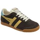 Gola Classics Women's Retro Suede Trainers in Mocha CLB538CY Main Photo