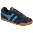 Gola Classics Harrier Suede Trainers in Navy and Santorini CMA192ED